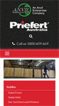 Mobile Screenshot of priefert.com.au